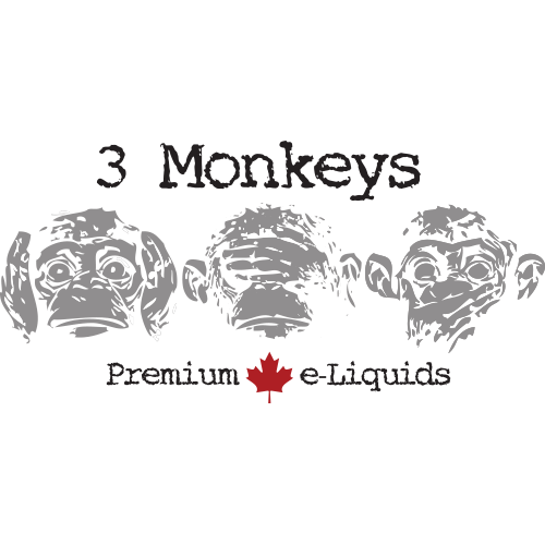 3 Monkeys Premium E-Liquids | Wholesale | eJuices.co