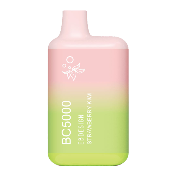EB Designs BC5000 Disposable Vape - Strawberry Kiwi Best Flavor 