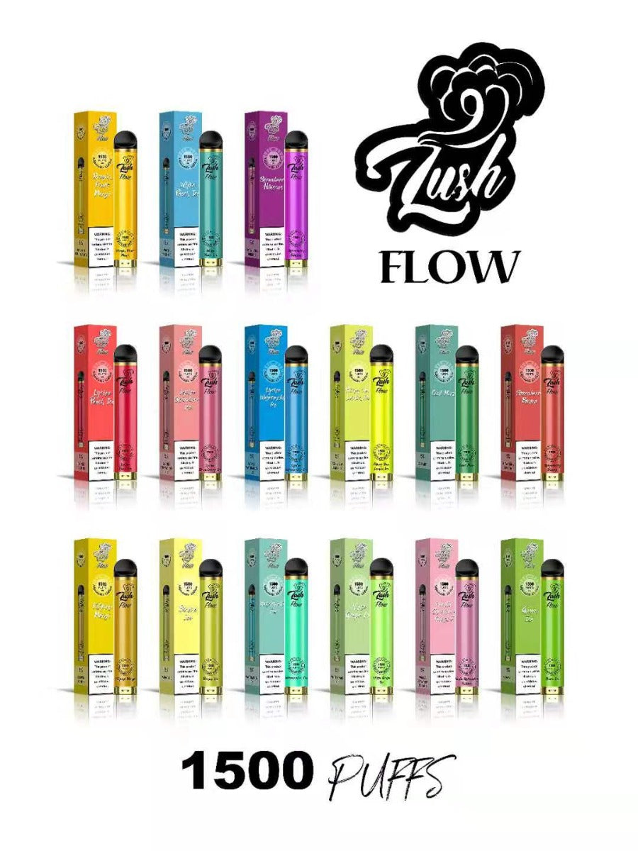 Lush Flow 1500 Puffs Disposable Vape 6mL 10 Pack - $24.26 eJuices.co Lush Flow 1500 Puffs Disposable Vape 6mL 10 Pack - $24.26 eJuices.co