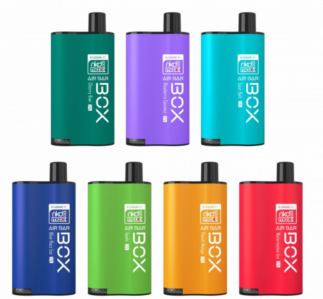 Air Bar X Naked Box NKD100 Max Disposable - $45.36 eJuices.co Air Bar X Naked Box NKD100 Max Disposable - $45.36 eJuices.co