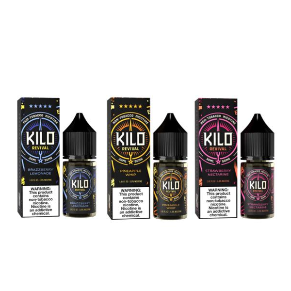 Kilo Revival Synthetic Salt Series 30mL Best Flavors