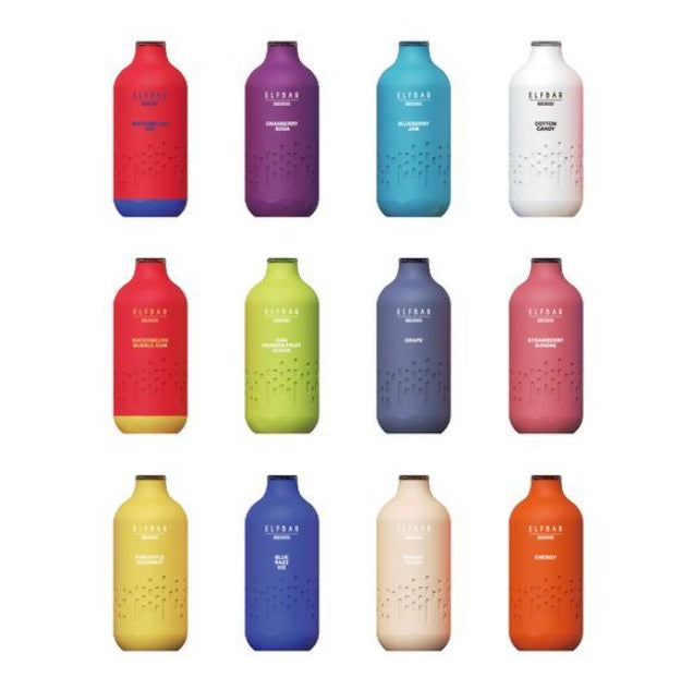 Elf Bar BB3500 Disposable Vape 3500 Puffs 10-Pack Best Flavors