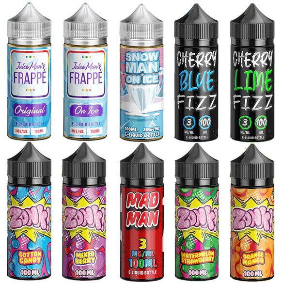 Juice Man Eliquid 100mL Vape Juice Best Flavors