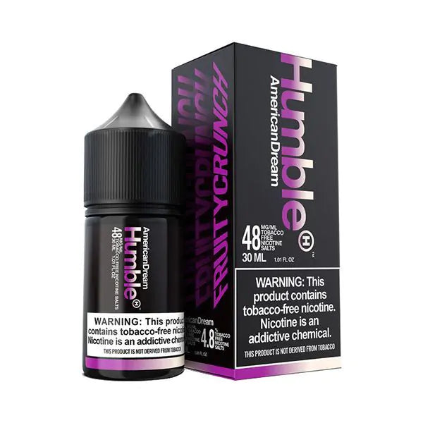 Best Deal Humble Salts TFN Vape Juice 30mL American Dream