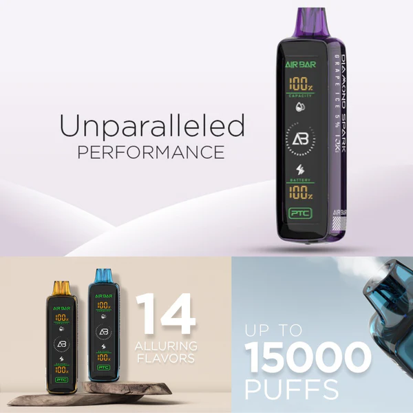 Air Bar Diamond Spark 15,000 Puffs Disposable Vape 17ml 5 Pack - $39.99 eJuices.co Air Bar Diamond Spark 15,000 Puffs Disposable Vape 17ml 5 Pack - $39.99 eJuices.co