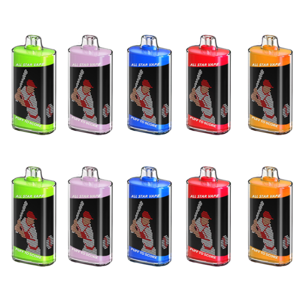All Star Vape 30000 Puffs Disposable Vape 19mL - $23.49 eJuices.co All Star Vape 30000 Puffs Disposable Vape 19mL - $23.49 eJuices.co