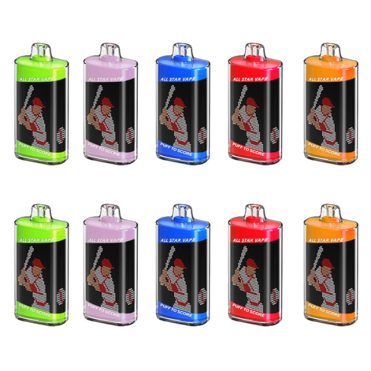 All Star Vape 30000 Puffs Disposable Vape 19mL Best Flavors