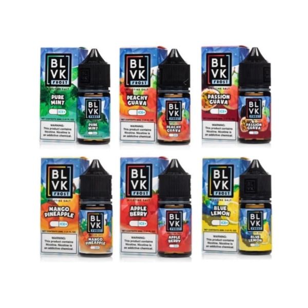 BLVK Frost Series Salt E-Liquid 30mL - $7.70 eJuices.co BLVK Frost Series Salt E-Liquid 30mL - $7.70 eJuices.co