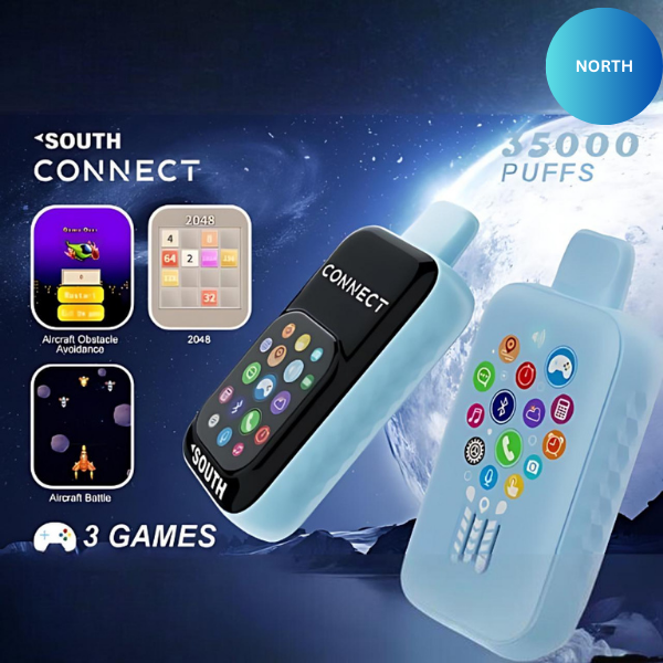 South Connect By North 35K Puffs Phone Disposable Vape 18mL - $9.49 eJuices.co South Connect By North 35K Puffs Phone Disposable Vape 18mL - $9.49 eJuices.co