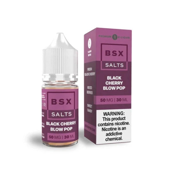 Best Deal Basix Salts by Glas Vape Juice 30ML Black Cherry Blow Pop