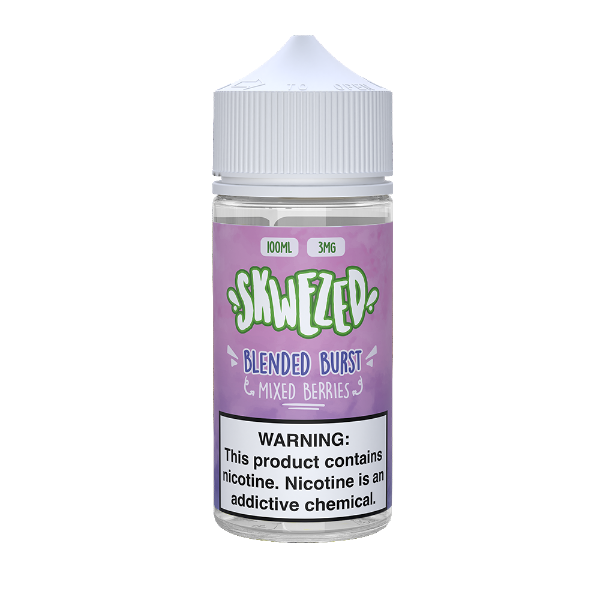 Best Deal Skwezed Vape Juice 100mL - Blended Burst (Mixed Berries)