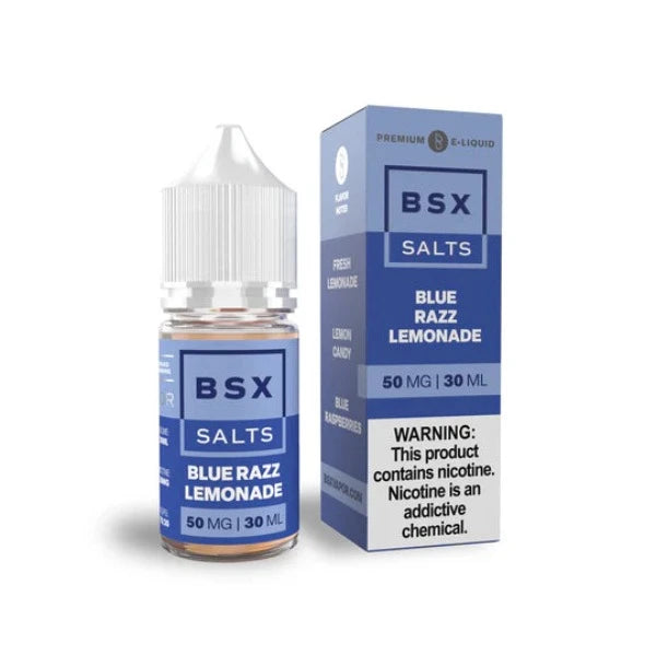 Best Deal Basix Salts by Glas Vape Juice 30ML Blue Razz Lemonade
