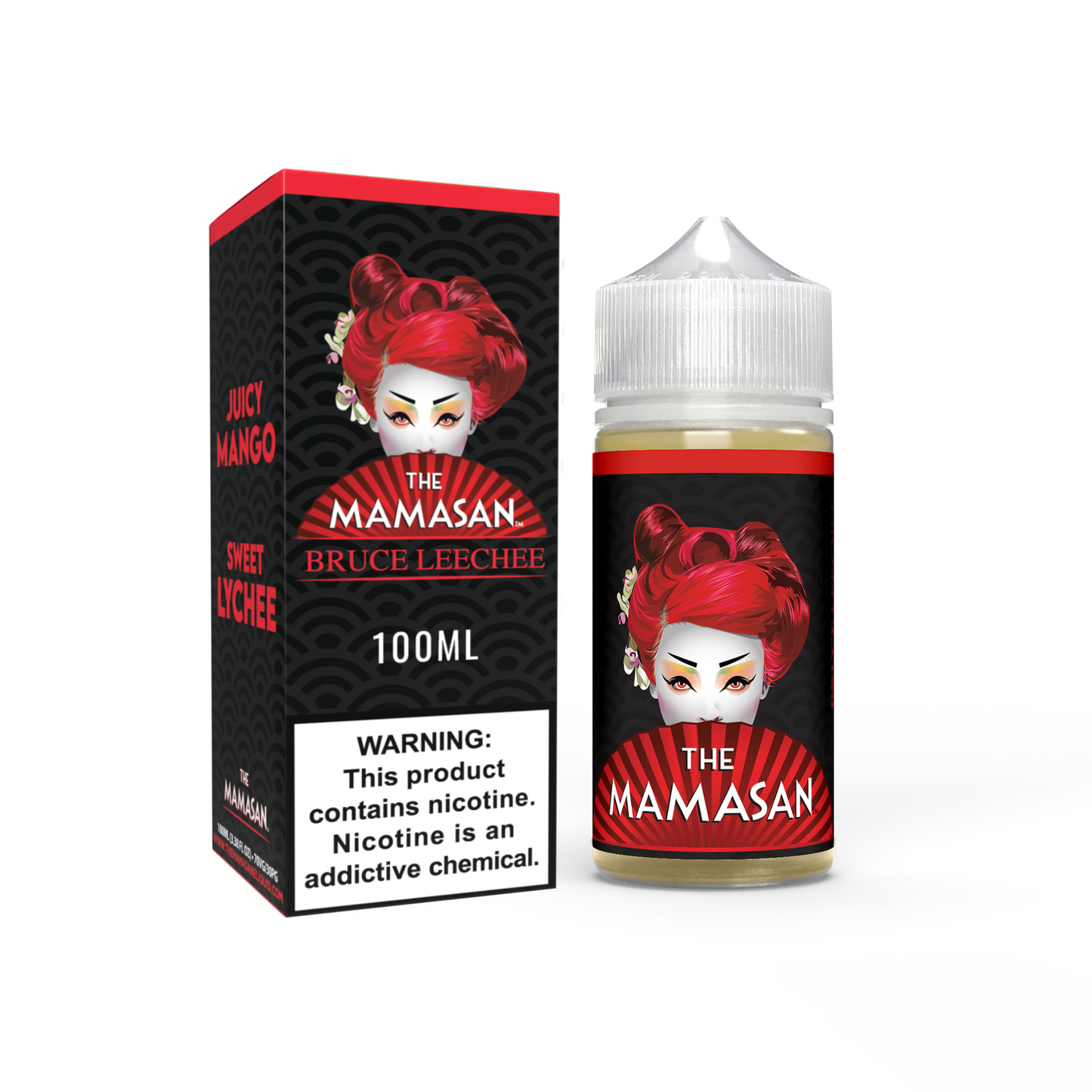 Bruce leechee 100ml vape juice mamasan