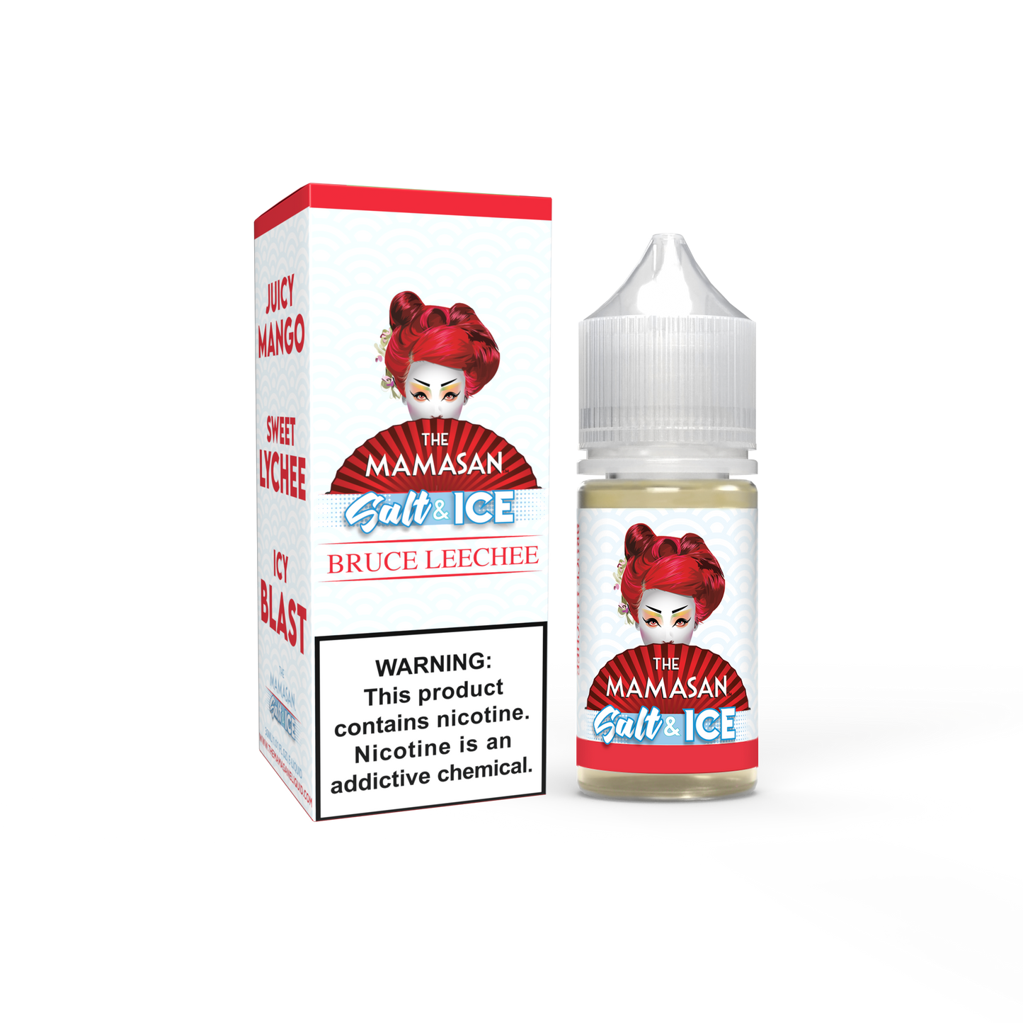 Bruce leechee Lerche Mamasan ice 30ml salts vape