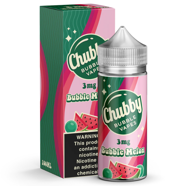 Best Deal Chubby Bubble 100mL Vape Juice - Bubble Melon
