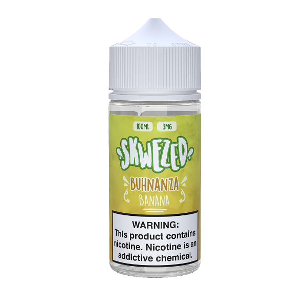 Best Deal Skwezed Vape Juice 100mL - Buhnanza (Banana)