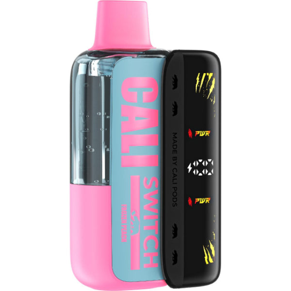 switch vape pods Cali 50,000 Puffs Disposable Kit Flavor:Strawberry kiwi ice xros 3 coils Juice Head 30K -
