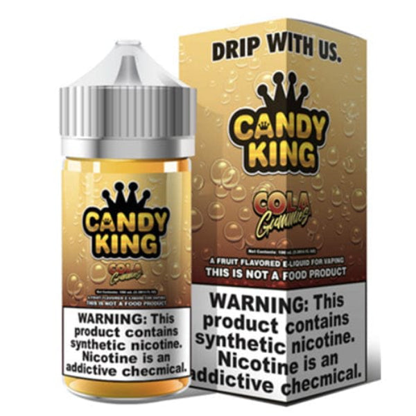 Best Deal Candy King 100mL Vape Juice - NEW 2024 Flavors - Cola Gummies