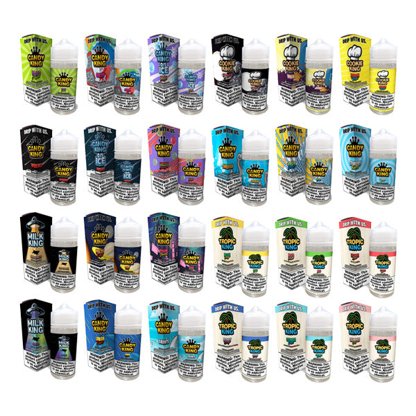 Best Deal Candy King 100mL Vape Juice - NEW 2024 Flavors
