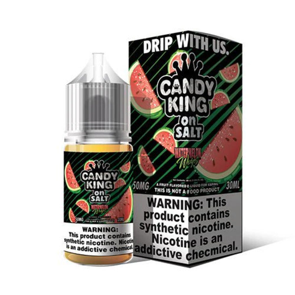 Best Deal Candy King Salt Vape Juice 30mL - Watermelon Wedges