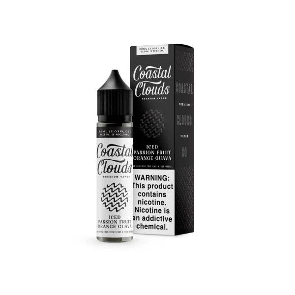 Best Deal Coastal Clouds Vape Juices 60mL Passion Fruit Orange Guava Iced