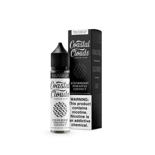 Best Deal Coastal Clouds Vape Juices 60mL Strawberry Pineapple Coconut