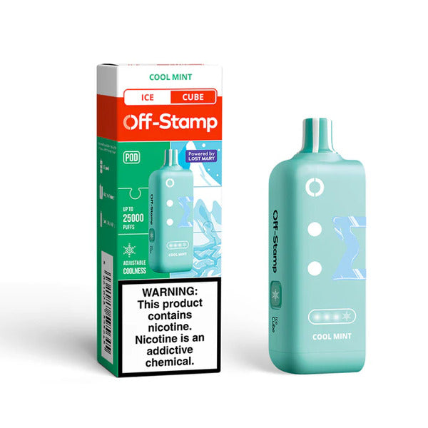 Best Deal Off-Stamp X-CUBE Ice Cube 25,000 Puffs Flavor Pods - Cool Mint