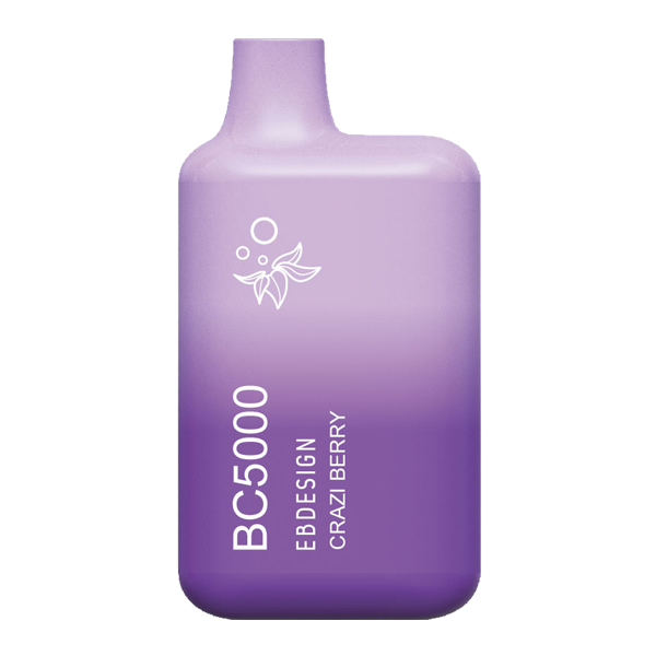 EB Designs BC5000 Disposable Vape Best Flavor Crazi Berry