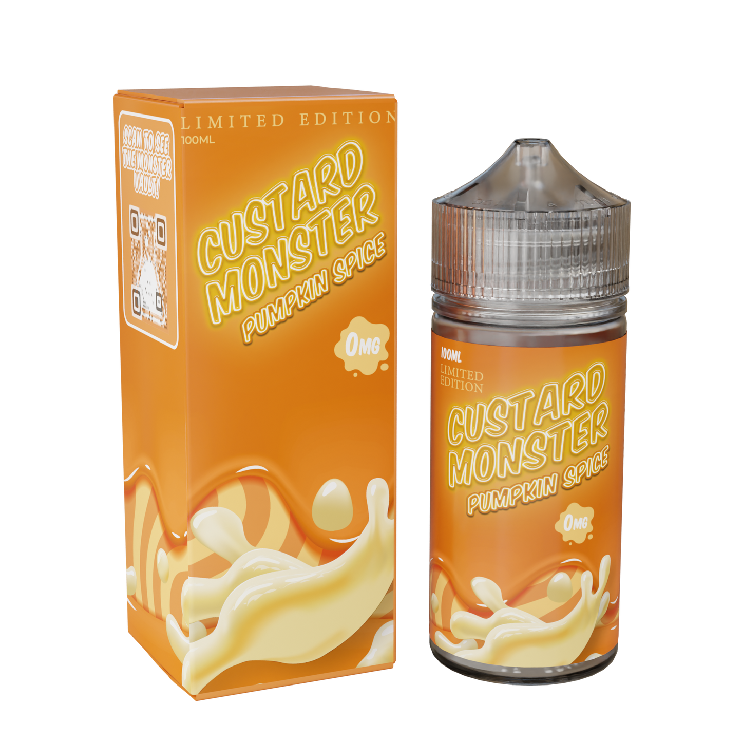 Best Deal Custard Monster 100mL Vape Juice - Pumpkin Spice