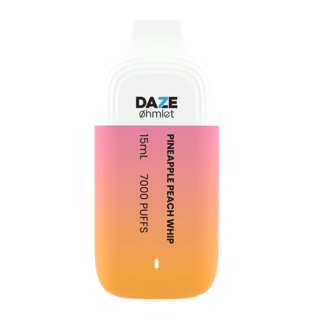 Daze OHMLET 7000 Puffs Single Disposable Vape-0mg Best Flavor Pineapple Peach Whip