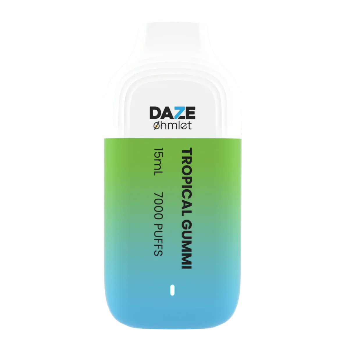 Daze OHMLET 7000 Puffs Single Disposable Vape-0mg Best Flavor Tropical Gummi