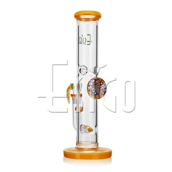 13" Chromatic Swirl Glass Water Pipe