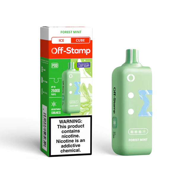 Best Deal Off-Stamp X-CUBE Ice Cube 25,000 Puffs Flavor Pods - Forest Mint