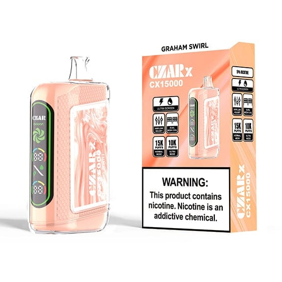 CZAR CX15000 Disposable Vape - Graham Swirl