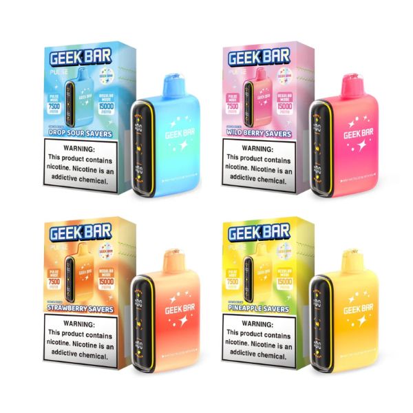 Geek Bar Pulse 15K Disposable Savers Edition