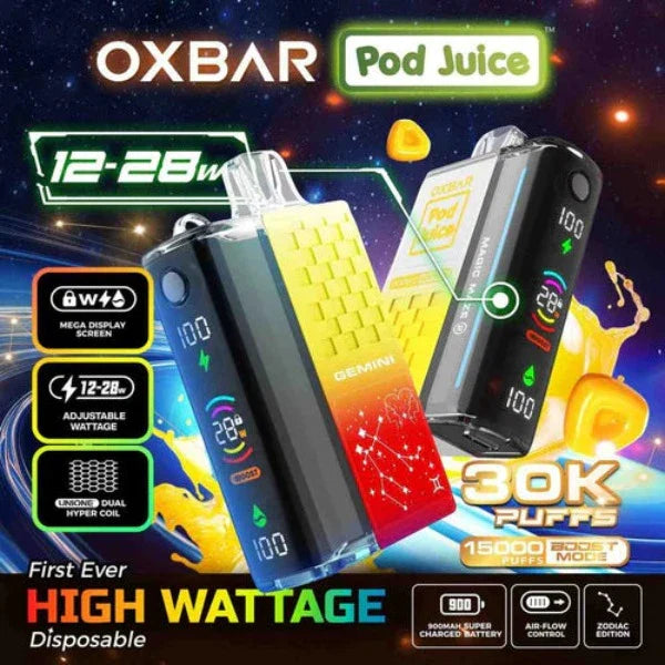 OXBAR x Pod Juice Magic Maze 2.0 30k Puffs Rechargeable Disposable 13mL
