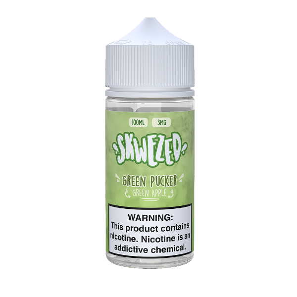 Best Deal Skwezed Vape Juice 100mL - Green Pucker (Green Apple)
