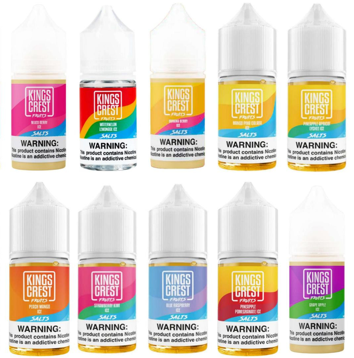 King's Crest Salts Fruit Edition 30mL