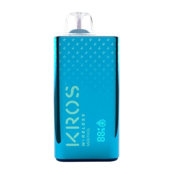 Best Deal KROS Wireless 9000 Puffs Disposable Vape 10 Pack 17mL Menthol