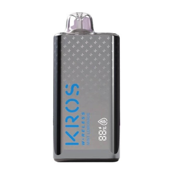Best Deal KROS Wireless 9000 Puffs Disposable Vape 10 Pack 17mL Mint Lemonade