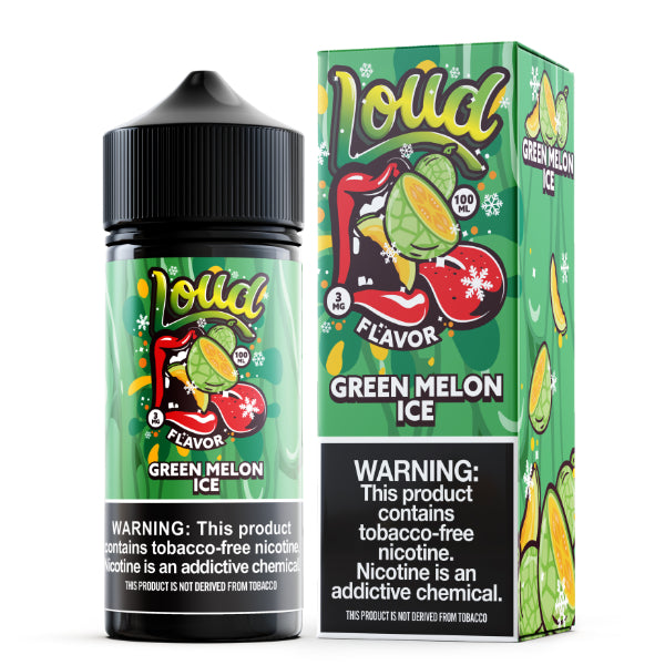 Best Deal LOUD E-Liquid 100mL Series - Green Melon Ice