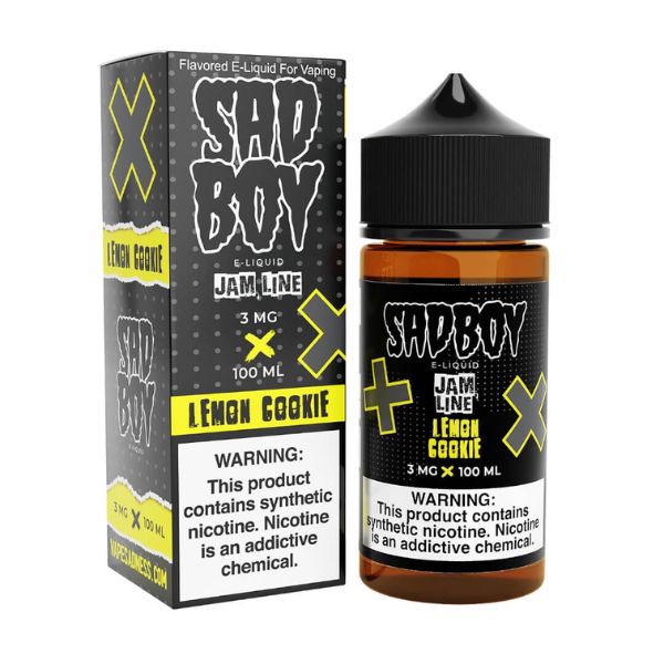 Best Deal Sadboy 100mL Vape Juice - Lemon Cookie