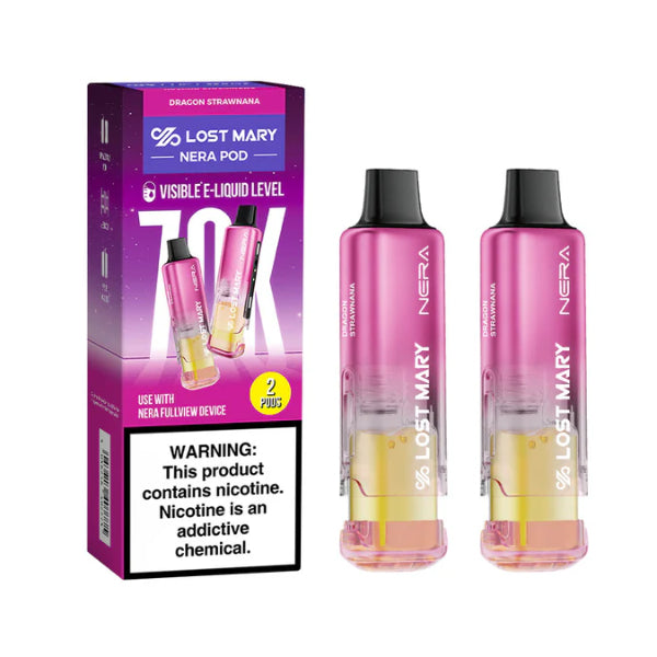 Lost Mary Nera 70K Disposable Pods Dragon Strawnana
