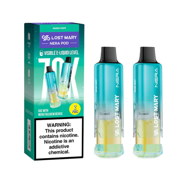 Lost Mary Nera 70K Disposable Pods Miami Mint