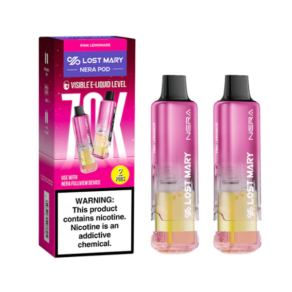 Lost Mary Nera 70K Disposable Pods Pink Lemonade