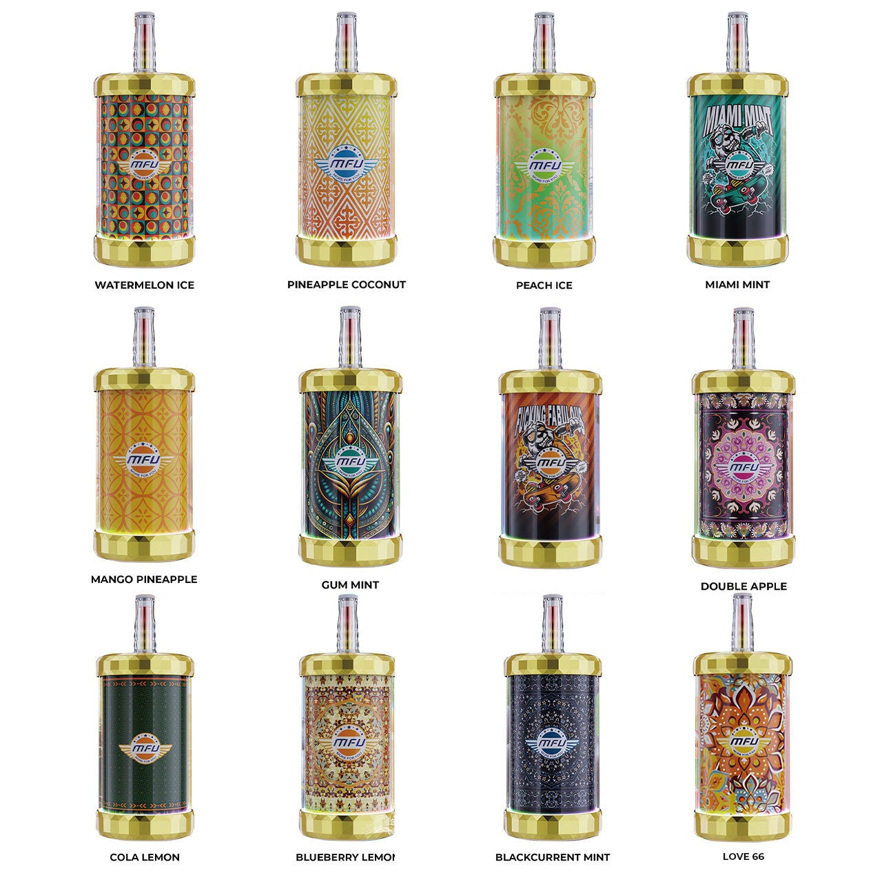 MFU SHISHA X3 Hookah 150,000 Puff Disposable