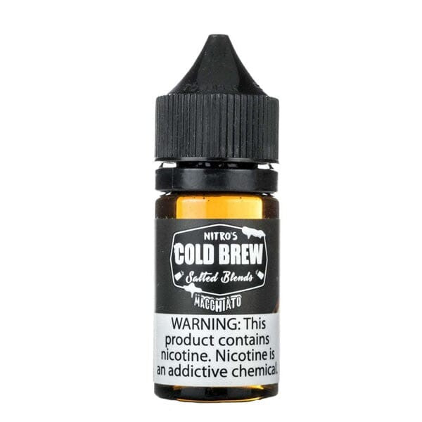 Best Deal Nitros Cold Brew Salt Vape Juice 30mL - Macchiato