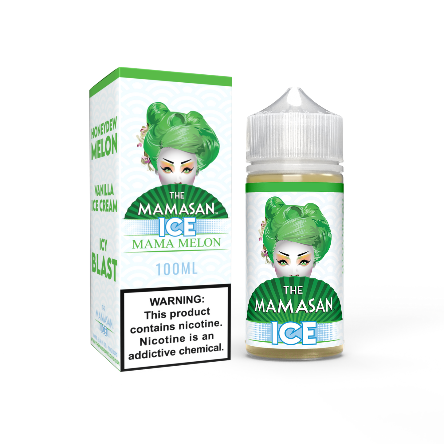 Mama melon ice 100ml Mamasan