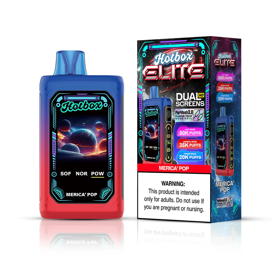 Hotbox Elite 50,000 Puff Single Disposable