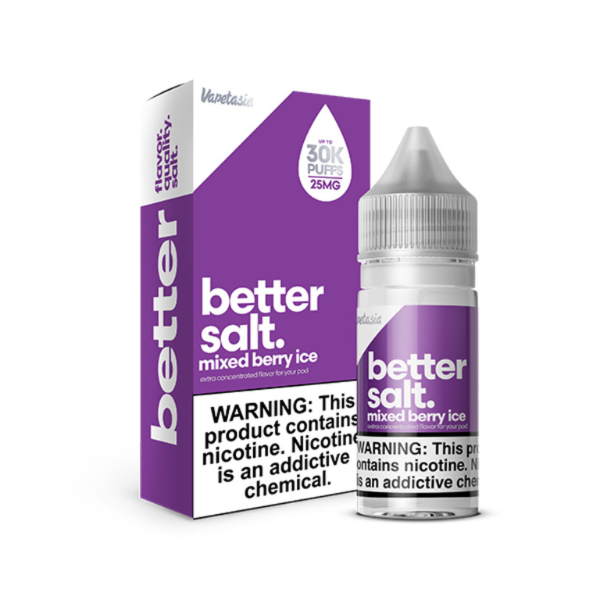 Best Deal Vapetasia Better Salt E-liquid Vape Juice 30mL - Mixed Berry